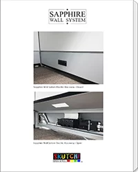 Sapphire Wall System Electric and Data