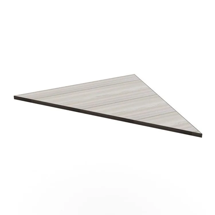 Triangle Panel Shelf: 36 Inch