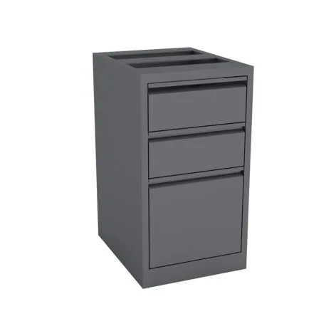 Skutchi Designs Box/Box/File Metal Pedestal | 2 Colors Available