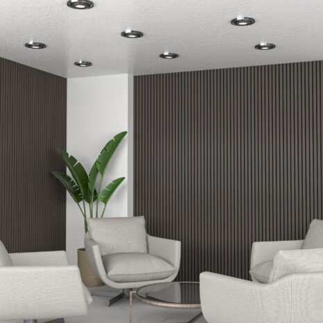 eSCAPE Acoustical Slat Wall Tiles 24"W x 48"H | Set Of 2 | 3 Colors Available