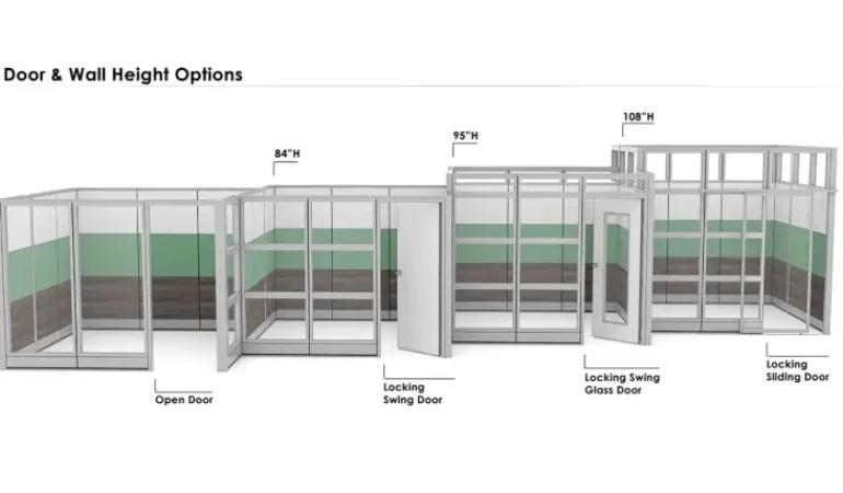 door & wall height options door & wall height options